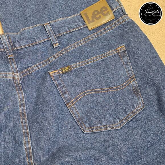 Lee Men's Relaxed Fit Fleece Lined Straight Leg Jeans Size 42 x 30 - Picture 4 of 8